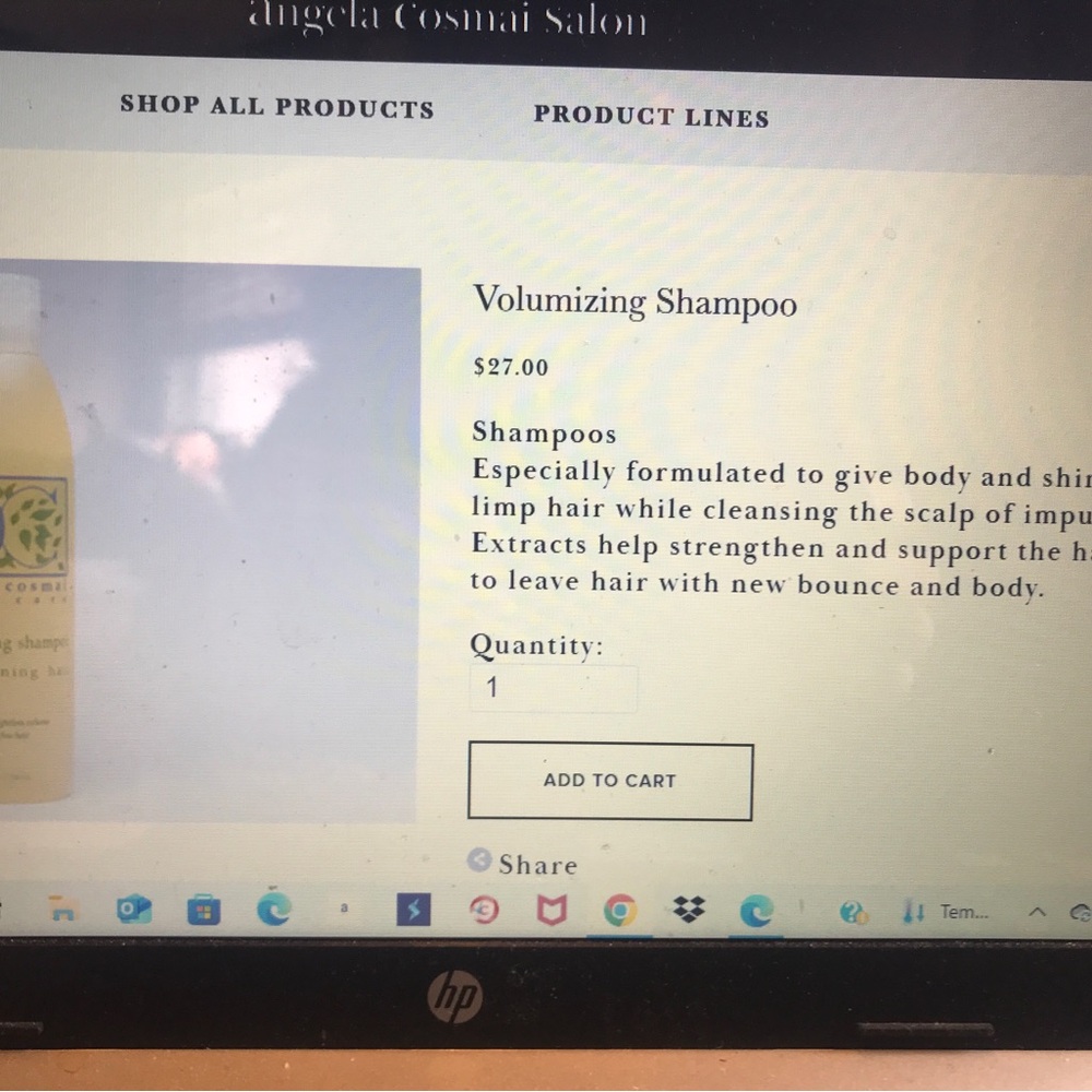 Volumizing shampoo - Picture 3 of 3